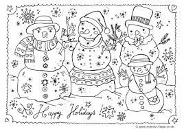 Kids free printables including disney coloring pages coloring pages database. Happy Holidays Colouring Page Christmas Coloring Pages Winter Coloring Pages Winter Coloring