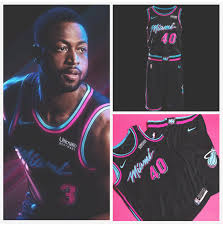 Browse miami heat jerseys, shirts and heat clothing. Nba On Espn Na Twitteri These Miamiheat Miami Vice Nights Jerseys Are Straight