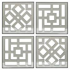 4 Piece Aurelia Wall Decor Set At Joss Main Mirror Wall Art Rustic Wall Mirrors Antique Mirror Wall