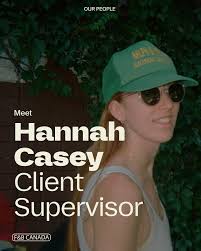 Meet Hannah Casey, cross-collective collaborator (Hannah works across both  the Toronto and New York offices), runner, globetrotter, chef, Swiftie, and  of course, client supervisor. 🏃‍♀️