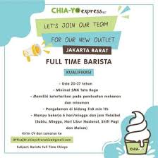 Jenis kopi dan pengolahan kopi. Lowongan Kerja Barista Full Time Jakarta Barat Atmago