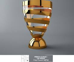 Why neymar may never win ballon d'or. French League 1 Cup Trophy 3d Model