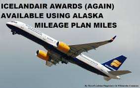Alaska Mileage Plan Update Icelandair Awards Now Available