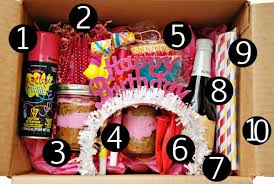 Happy Birthday Birthday Gift Box Ideas For Best Friend Love Joleen Diy Birthday In A Box Birthday Care Packages Birthday Box Diy Care Package