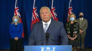 Premier ford and minister of health elliott make an announcement. Ontario Premier Joined By Finance Minister And Long Term Care Minister For Announcement In Mississauga Cp24 Com