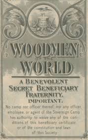 One of many woodmen of the world grave markers in the old city cemetery in brownsville, texas. A Grave Interest Woodmen Of The World And The Tree Stone Grave Markers