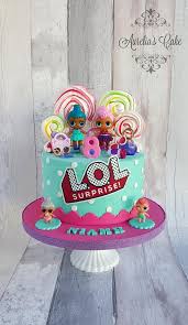 Lol surprise cake & cupcakes | lol drip cake. Lol Cake Cake By Aurelia S Cake Cakesdecor