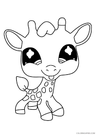 The best is that you can directly stick your. Littlest Pet Shop Coloring Pages Giraffe Coloring4free Coloring4free Com