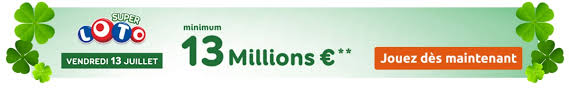 Et ça tombe bien, ce vendredi 13 août, la française des jeux organisait un super loto exceptionnel avec une cagnotte de 13 millions d'euros à la clé. Super Loto Du Vendredi 13 Juillet 2018 Jouer Votre Grille En Ligne