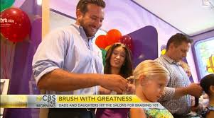 Real Men Can Braid" teaches dads to style daughters' hair