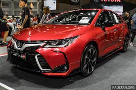 Official 2020 toyota corolla site. Gallery 2019 Toyota Corolla Altis Gr Sport On Show At Thailand Motor Expo 140 Ps 1 8l From Rm138k Paultan Org