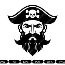 Piraten SVG Bundle, Piraten Silhouette SVG, Piratenkopf Png, Piraten  Gesicht svg, Piraten Silhouette, Pirat Cut File, Piraten Print File