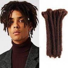 How long is 6 inches of hair black male. 6 Inches Short Dreadlock Extensions For Men Dreadlock Styles Hair Styles Mens Dreadlock Styles