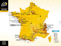Heureusement pour les êtres sensibles amoureux de vélo que nous sommes, il y a toujours un jour sacré au mois d'octobre qui nous ramène. Tour De France 2018 Le Parcours Etape Par Etape