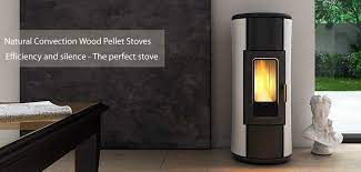 Natural Convection Wood Pellet Stoves By Ravelli Pellet Stove Stove Wood Pellet Stoves