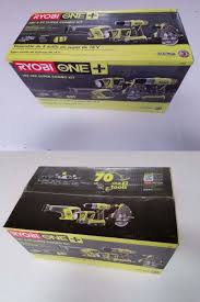 The first mistake i made i love the ryobi 18v one + combo tool assortment and know my husband would also. Power Tool Sets 177000 Ryobi One 18 Volt Lithium Ion Cordless Super Combo Kit 4 Pc Drill Saw Charger Buy It Now Only 134 Combo Kit Power Tool Sets Ryobi