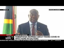 Kzn briefing on rebuilding the economy after unrest kzn premier sihle zikalala is giving an update following the unrest. Covid 19 Pandemic Ramaphosa Worried About Rising Covid 19 Infections In Gauteng Youtube