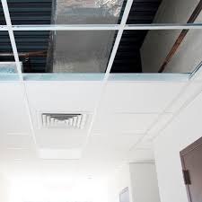La superficie dei pannelli può essere liscia, decorata, oppure a richiesta, microforata. Controsoffitto In Fibra Minerale Donn Brand Advancespan Usg In Pannelli Acustico