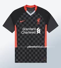 Camiseta liverpool football club preta. Tercera Camiseta Nike Del Liverpool 2020 2021