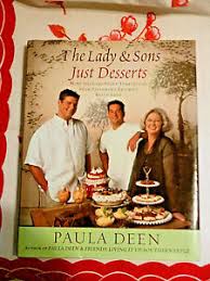 3 lrg large eggs, 4 ounce. Two Paula Deen Cookbooks The Lady Sons Just Desserts Christmas Ebay