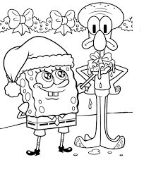 Christmas Coloring Spongebob Colouring Pages For Children Christmas Spongebob Printable Christmas Coloring Pages Christmas Coloring Sheets Spongebob Coloring
