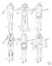 A tight cut follows the form of the body and how to draw and color anime hair. Anime Girl Clothing Sketches Hd Wallpaper Gallery