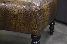 Alexandria tapered ottoman cocktail with wood base, tapered wood legs and tufted, upholstered this cocktail ottoman provides a firm surface for table trays and doubles as bench seating when. England Furniture Factory Tour England Furniture Company Part 4
