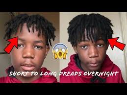 Dreadlocks can make for a fun look, but people worry about their hair growing when it's knotted. How To Make Your Dreadlocks Grow 1inch Overnight Youtube