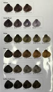 31 Correct Hair Coulor Chart