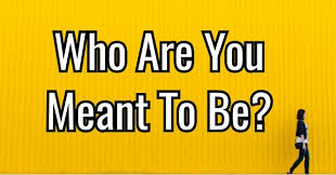 Upon being insulted with the usual derogotory profanities, the person would then reply with this phrase. Who Are You Meant To Be Quizlady