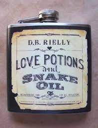 Flask Love Potion And Snake Oil By Theflaskshop On Etsy 17 50 Via Etsy Flask Potions Potion Labels