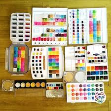 Calligrafikas By Drew Europeo On Instagram A Lot Of People Are Asking Me What Watercolors Or Paint I Watercolor Palette Watercolor Supplies Watercolor Pallet