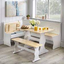 Corner booth dining table set. Wood Corner Dining Table Set Novocom Top