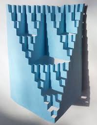 Repeat the same on other side and fold the card. Fractal Cutout Card Fractal Foundation