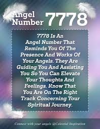 Angel Number 7778 Angel Numbers Angel Messages Thoughts And Feelings