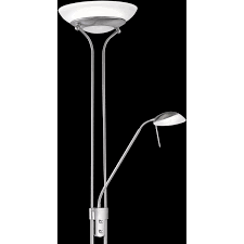 Fischer Honsel Led Stehlampe Pool 25 W Nickelfarben Warmweiss Eek