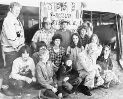 I thought I'd share a fond memory of a day at the fair with the Cattle  Corner 4-H club from Chester in the 70's. Stubby Dolloff, Mike Finney, Gary  Aramini, Dan Hazelton,