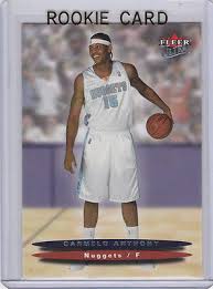Carmelo anthony signed a 1 year / $2,564,753 contract with the portland trail blazers, including $2,564,753 guaranteed, and an annual average salary of $2,564,753. Carmelo Anthony Nba Trading Cards Fleer 2004 05 2nd Year Award Winner 219 Eur 1 00 Picclick De