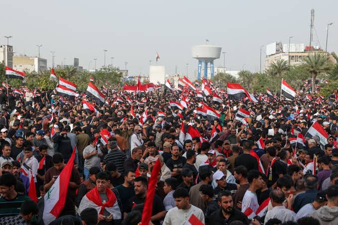 Thousands rally in Iraq against 'senseless' US-Israel war on Iran |  US-Israel war on Iran News | Al Jazeera