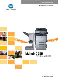 Download the latest drivers, manuals and software for your konica minolta device. Office System Bizhub C250 Bizhub C250 Das Geschaft Zahlt Pdf Free Download