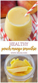 Peach Mango Smoothie Recipe Lil Luna Recipe In 2020 Peach Mango Smoothie Recipe Lactation Recipes Smoothie Banana Apple Smoothie