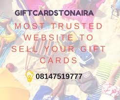 Maybe you would like to learn more about one of these? Best Website To Sell Your Gift Card For Naira Instantly