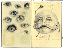 Mark James Porter Book Art Sketch Book Moleskine Art