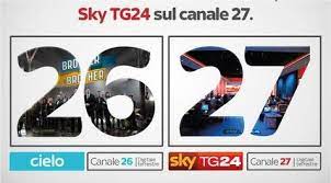 Con sfondo azzurro i canali free, in giallo i canali a pagamento. Sky Tg24 Canale 27 Sul Digitale Terrestre Palinsesto 4 Febbraio 2015 Digital News