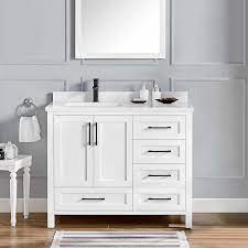 Native trails vno48 solace 48 inch vanity with nativestone shelf. Ove Decors Lourdes 42 Vanity In 2021 Vanity Solid Wood Cabinets Stone Countertops