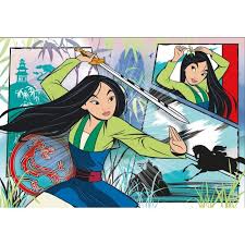 Disney princess jasmine and mulan coloring book for kids. Sale Clementoni Puzzle Mulan Disney Princess 104 Pcs Sale Lazada Indonesia
