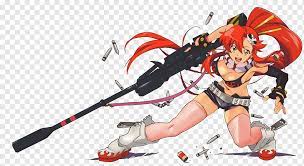 Yoko Littner Kamina Anime Cosplay, Anime, fictional Character, cartoon,  weapon png | PNGWing