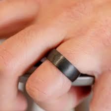 Unique Men S Wedding Band Carbon Fiber Wedding Band In 2020 Mens Wedding Bands Unique Engagement Ring Wedding Band Mens Wedding Bands