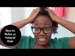 Natural to Relaxed Hair