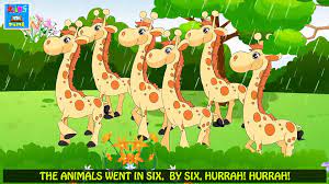 Animals Went In Two By Two Nursery Rhyme Video Dailymotion